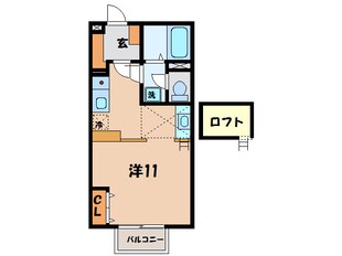 西尾駅 徒歩11分 2階の物件間取画像